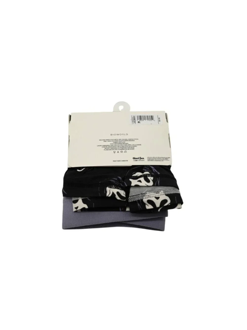 NIP Bioworld Ghost Face Boxer Briefs Sz L 36-38